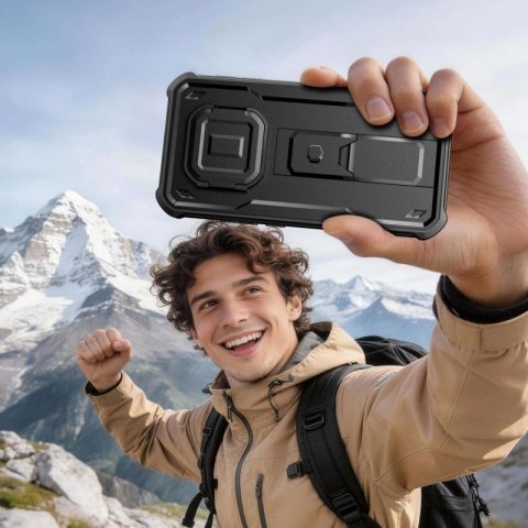 Etui Tech-Protect Kevlar Cam+ 2-set na Xiaomi Redmi Note 15 Pro 5G - czarne Xiaomi