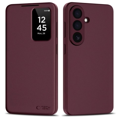 Etui Tech-Protect Smart Wallet na Samsung Galaxy A57 5G - bordowe Tech-Protect