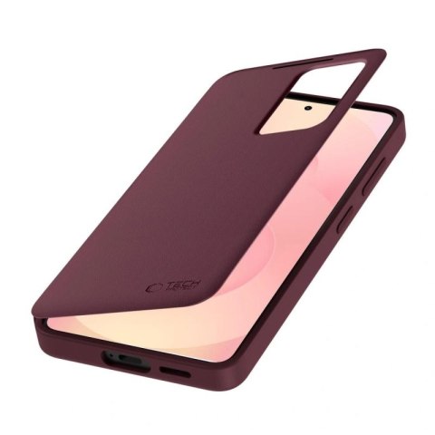 Etui Tech-Protect Smart Wallet na Samsung Galaxy A57 5G - bordowe Tech-Protect