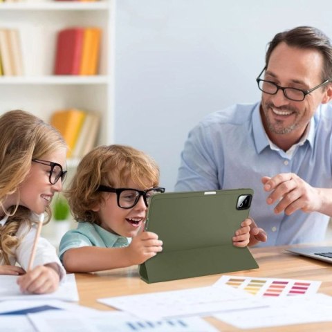Etui Tech-Protect SmartCase Pen na Xiaomi Pad 11.2" - oliwkowe Xiaomi