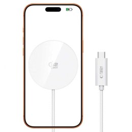 Ładowarka bezprzewodowa Tech-Protect A50 MagSafe 25W QI2.2 - biała Tech-Protect
