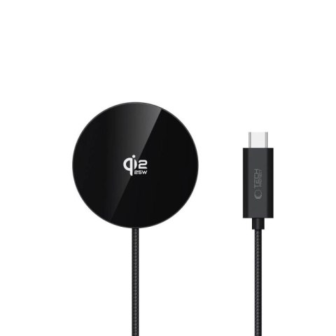 Ładowarka bezprzewodowa Tech-Protect A50 MagSafe 25W QI2.2 - czarna Tech-Protect