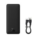 Powerbank Baseus Airpow Fast Charge 20W 30000mAh z kablem USB-C - USB-C 30cm - czarny Baseus