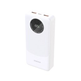 Powerbank Dudao K12Pro 22,5W PD 20000mAh USB-A, USB-C - biały Dudao