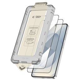 Szkło hartowane Tech-Protect Quick Set+ 2-Pack na Samsung Galaxy S26 - czarne Tech-Protect