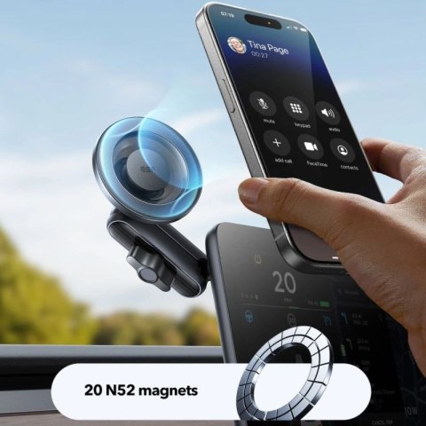 Uchwyt samochodowy na kokpit ESR OmniLock MagSafe - czarny ESR