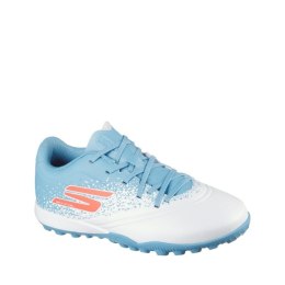 Buty piłkarskie dla dzieci Skechers Razor 1.5 białe 252061L WTQP Skechers