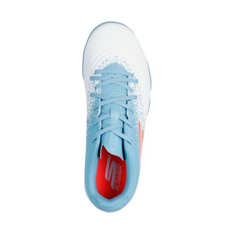 Buty piłkarskie dla dzieci Skechers Razor 1.5 białe 252061L WTQP Skechers