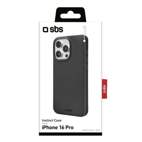 Etui SBS Instinct na iPhone 16 Pro - czarne SBS