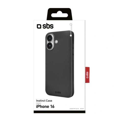 Etui SBS Instinct na iPhone 16 - czarne SBS