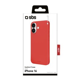 Etui SBS Instinct na iPhone 16 - czerwone SBS