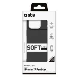Etui SBS Instinct na iPhone 17 Pro Max - czarne SBS