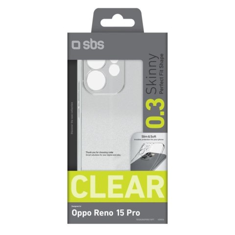 Etui SBS Skinny Cover na Oppo Reno 15 Pro - przezroczyste SBS