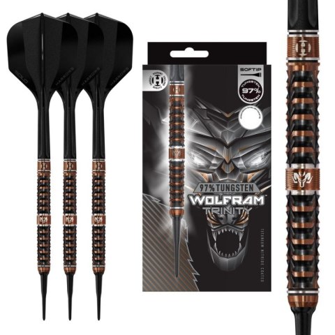 Rzutki Harrows WOLFRAM TRINITY 97% softip Harrows