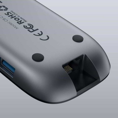 AUKEY HUB USB C CB-C71 8W1 RJ45 HDMI 4K PD 100W AUKEY