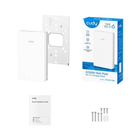 Acces Point Cudy AP3000 WLAN 2976 Mbit/s PoE Biały CUDY