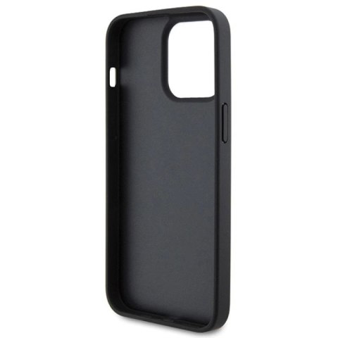 Etui Ferrari Twist Metal Logo na iPhone 15 Pro Max - czarne Ferrari