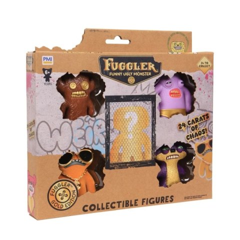 FUGGLER S3 GOLD EDITION FIGURES - 5 PACK DELUXE BOX (ASSORTMENT) P.M.I. Kids World