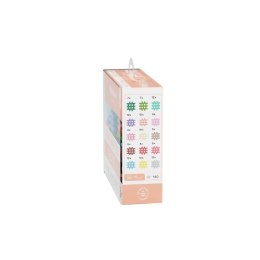 Klocki konstrukcyjne Marioinex Mini Waffle, 140 elementów pastelowe Marioinex