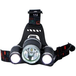 LATARKA CZOŁOWA TURYSTYCZNA DELUXE 1 LED i 2 COB GRUNDIG Grundig