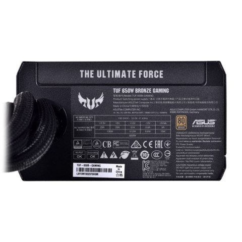 Zasilacz ASUS TUF Gaming 650W 80+ Bronze Asus