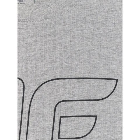 T-shirt regular z nadrukiem chłopięcy 4F 4FJRSS26TTSHM3599-10S 4f