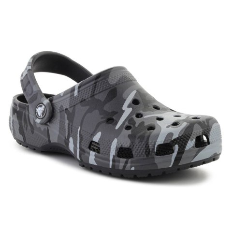 CROCS CLASSIC CAMOUFLAGE CLOG K BLACK/SLATE GREY 211879-0DD Crocs