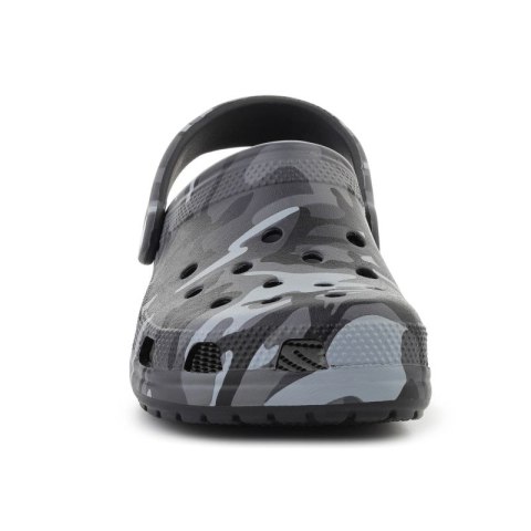 CROCS CLASSIC CAMOUFLAGE CLOG K BLACK/SLATE GREY 211879-0DD Crocs
