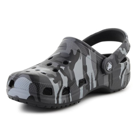 CROCS CLASSIC CAMOUFLAGE CLOG K BLACK/SLATE GREY 211879-0DD Crocs
