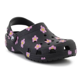 CROCS CLASSIC FLOWERR CLOG K BLACK 212670-001 Crocs