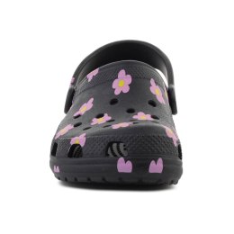 CROCS CLASSIC FLOWERR CLOG K BLACK 212670-001 Crocs