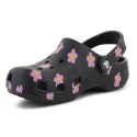 CROCS CLASSIC FLOWERR CLOG K BLACK 212670-001 Crocs