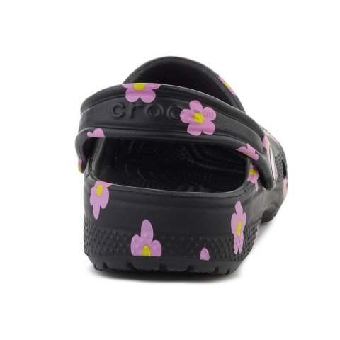 CROCS CLASSIC FLOWERR CLOG K BLACK 212670-001 Crocs