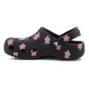 CROCS CLASSIC FLOWERR CLOG K BLACK 212670-001 Crocs