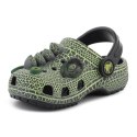 CROCS CLASSIC IAM SCARY DINO CLOG T KIDS BLACK 211372-001 Crocs
