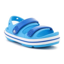 CROCS CROCBAND CRUISER SANDAL T KIDS VENETIAN/BLUE BOLT 209424-4MO Crocs