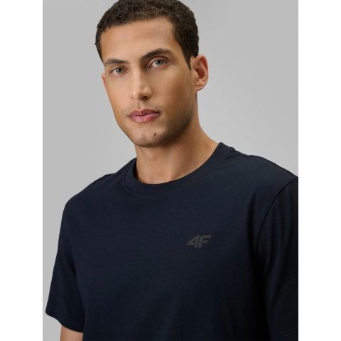 T-shirt regular gładki męski 4F 4FRSS26TTSHM4087-31S 4f