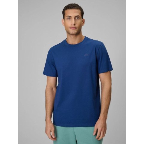 T-shirt regular gładki męski 4F 4FRSS26TTSHM4261-30S 4f