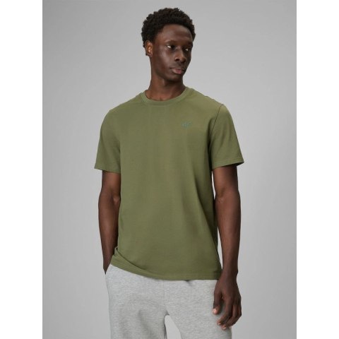 T-shirt regular gładki męski 4F 4FRSS26TTSHM4261-44S 4f