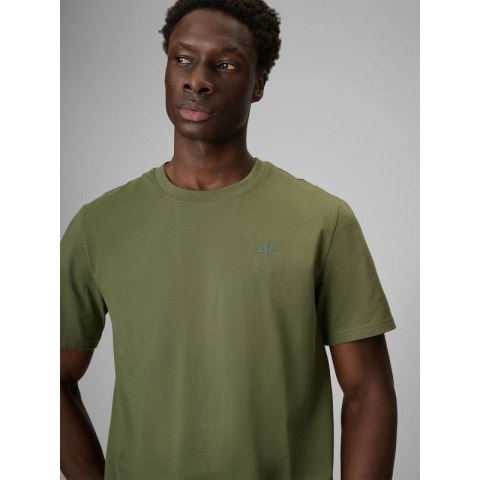 T-shirt regular gładki męski 4F 4FRSS26TTSHM4261-44S 4f