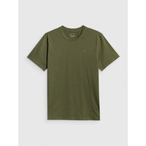 T-shirt regular gładki męski 4F 4FRSS26TTSHM4261-44S 4f
