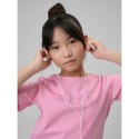T-shirt regular z nadrukiem dziewczęcy 4F 4FJRSS26TTSHF3455-56S 4f