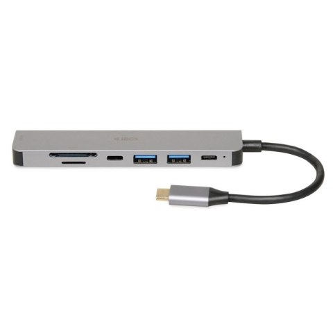 IBOX HUB USB IUH3SL4K SLIM USB3.2 HDMI 4K PD100W IBox