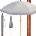 PARASOL OGRODOWY 220CM SZARY PROGARDEN