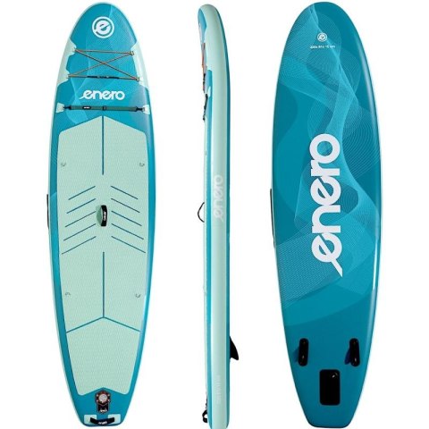 ZESTAW - DESKA SUP 150KG DMUCHANA ENERO 320x81x15CM Enero