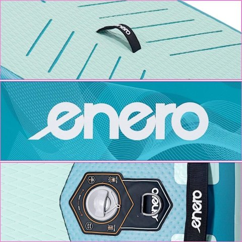 ZESTAW - DESKA SUP 150KG DMUCHANA ENERO 320x81x15CM Enero