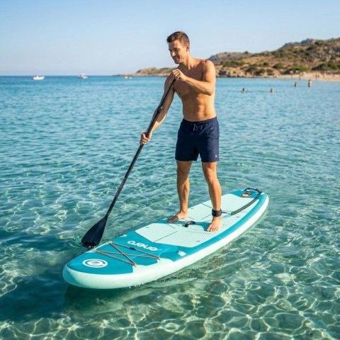 ZESTAW - DESKA SUP 150KG DMUCHANA ENERO 320x81x15CM Enero