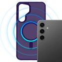 Etui 3mk Smoke MagCase na Samsung Galaxy S25 - fioletowe 3mk Protection