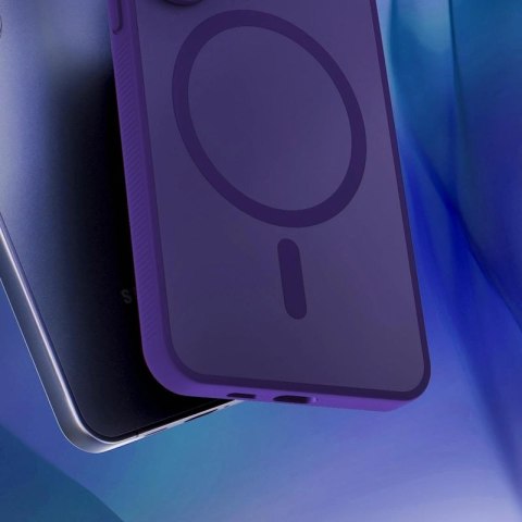 Etui 3mk Smoke MagCase na iPhone 16 Pro - fioletowe 3mk Protection