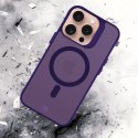 Etui 3mk Smoke MagCase na iPhone 16 Pro - fioletowe 3mk Protection